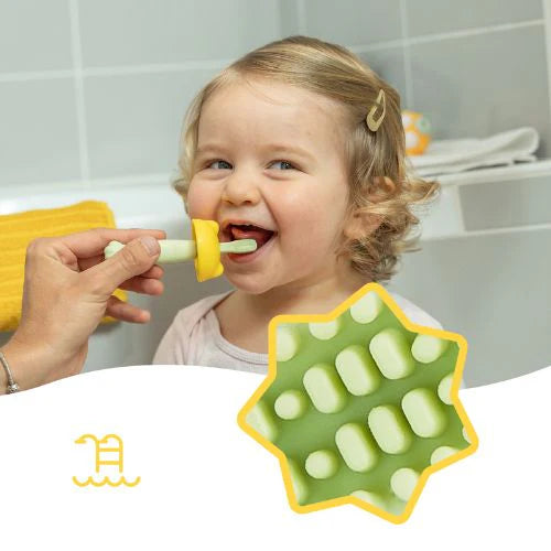 Brosse à dent évolutive en silicone