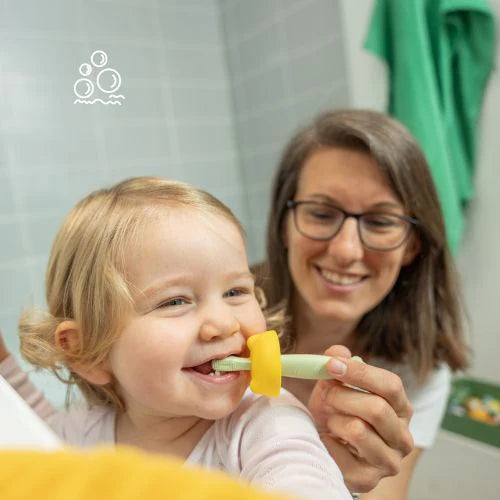 Brosse à dent évolutive en silicone