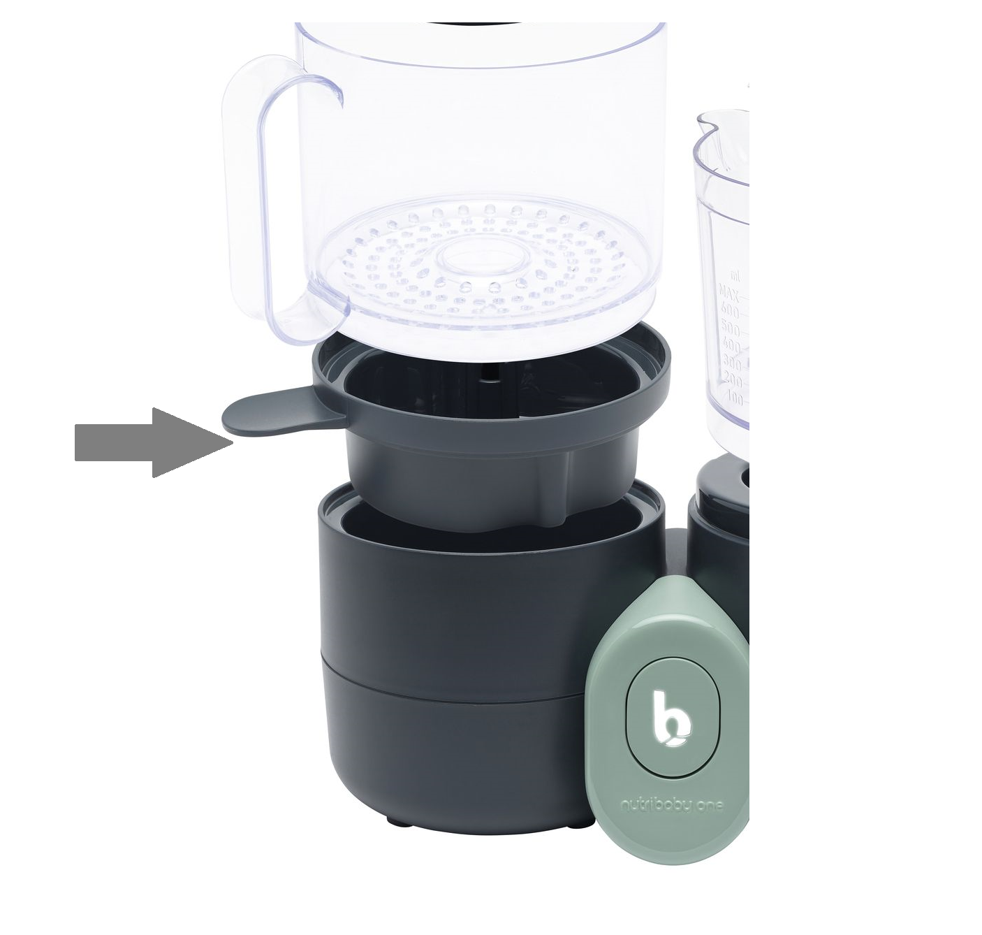 Nutribaby One opvangbak voor kookvocht