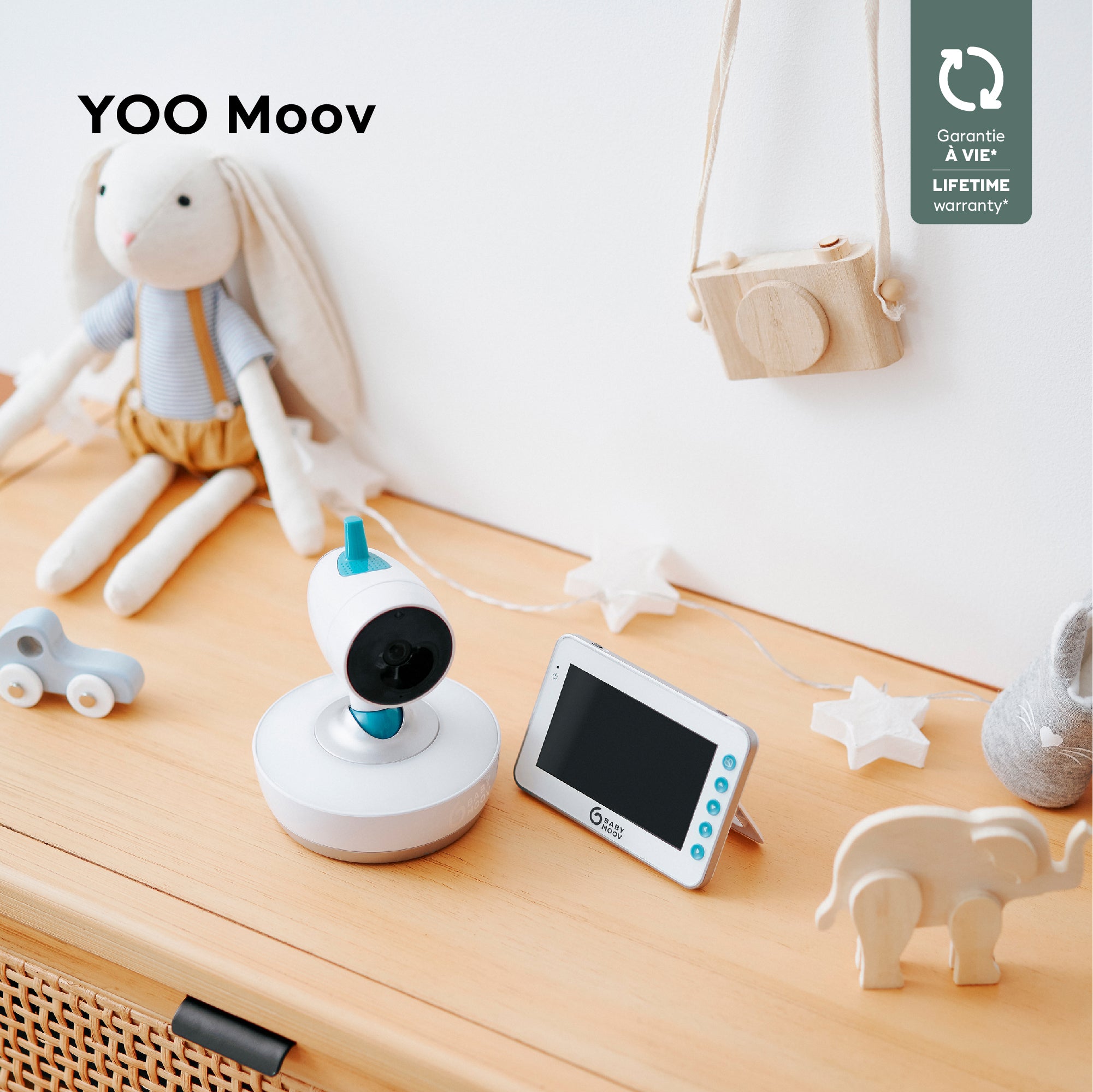 Babyphone Vidéo Imparfait - Caméra Motorisée - YOO-Moov