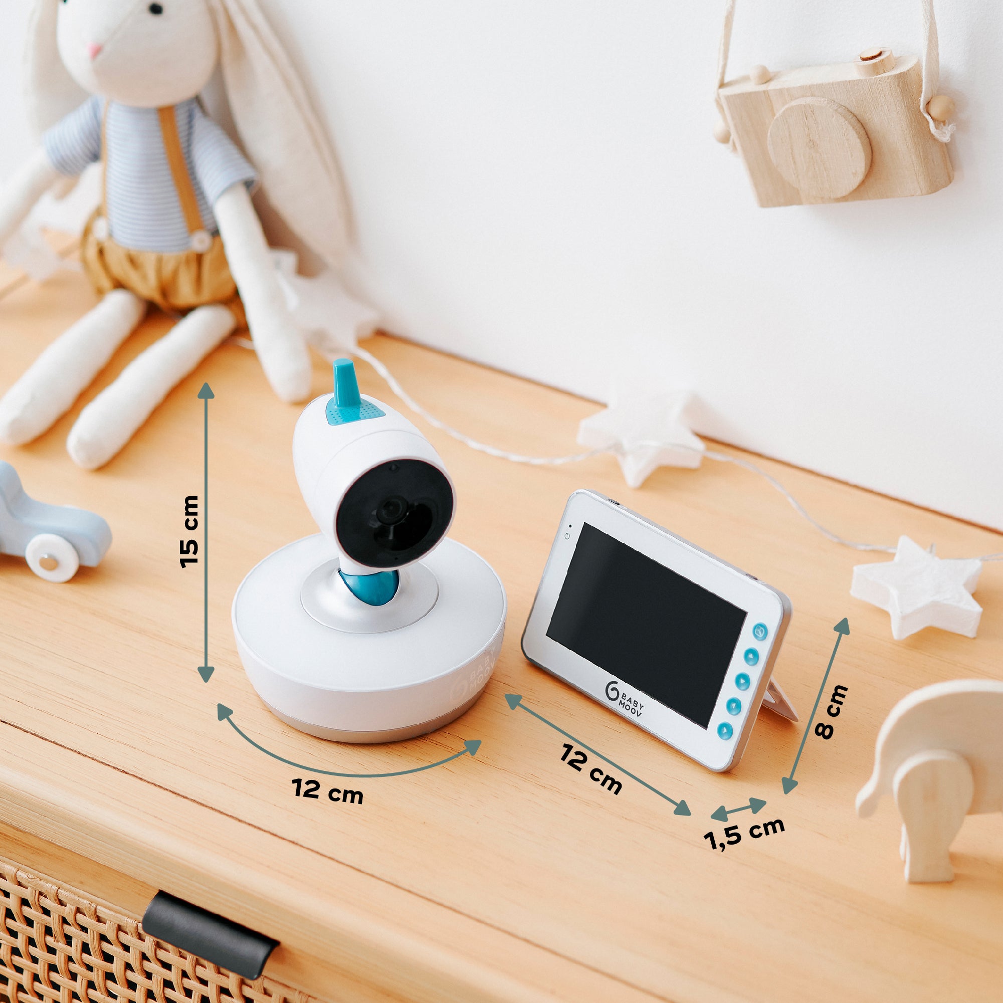 Babyphone Vidéo Imparfait - Caméra Motorisée - YOO-Moov