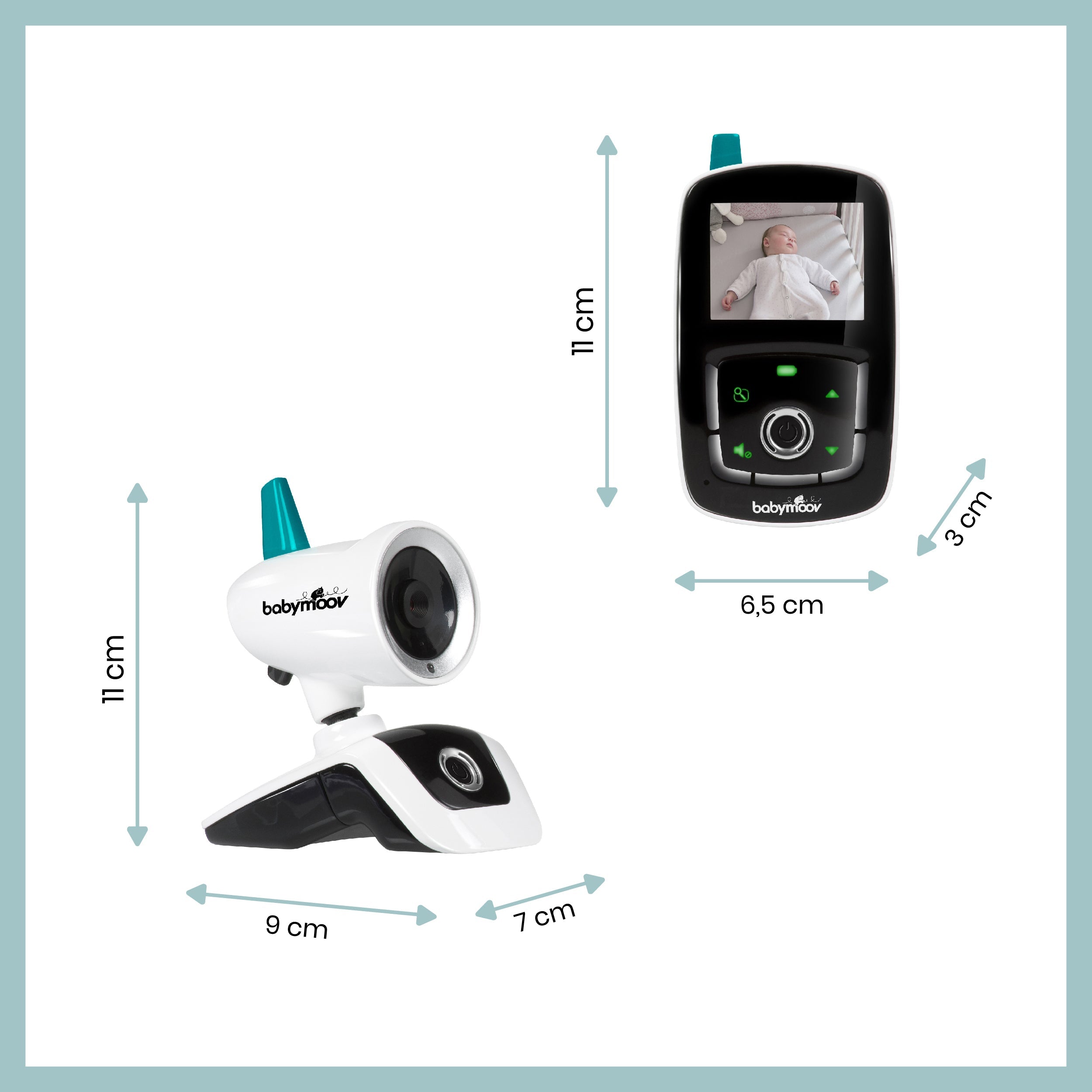 YOO-CARE Babyphone Vidéo