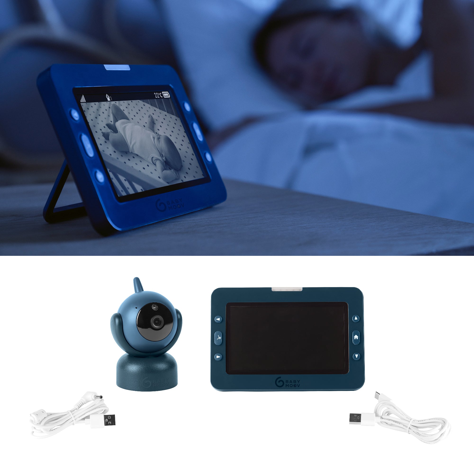 YOO-Master(+) Babyphone Vidéo 360° - Imparfait