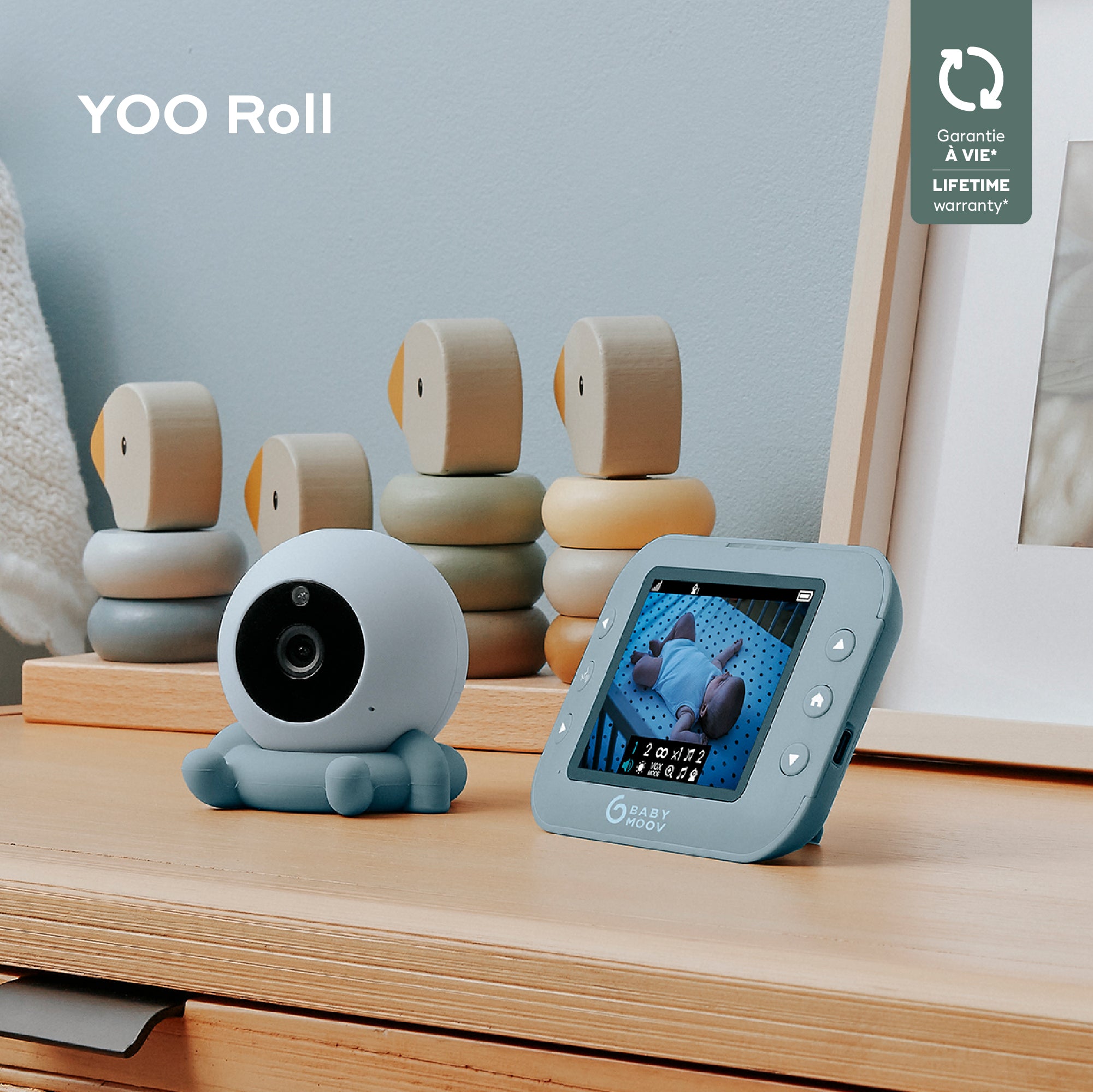 Babyphone Vidéo Nomade - YOO Roll