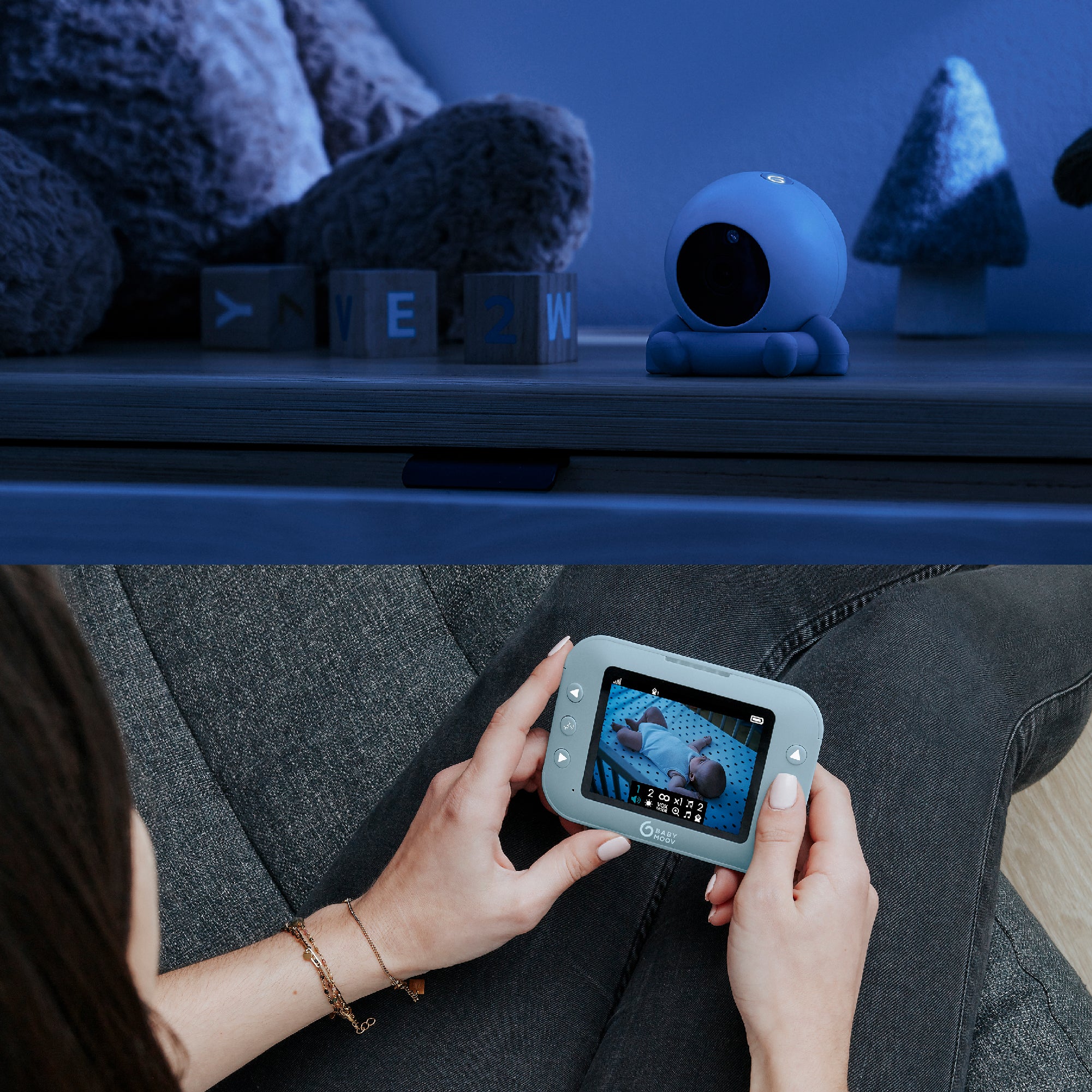 Babyphone Vidéo Nomade - YOO Roll