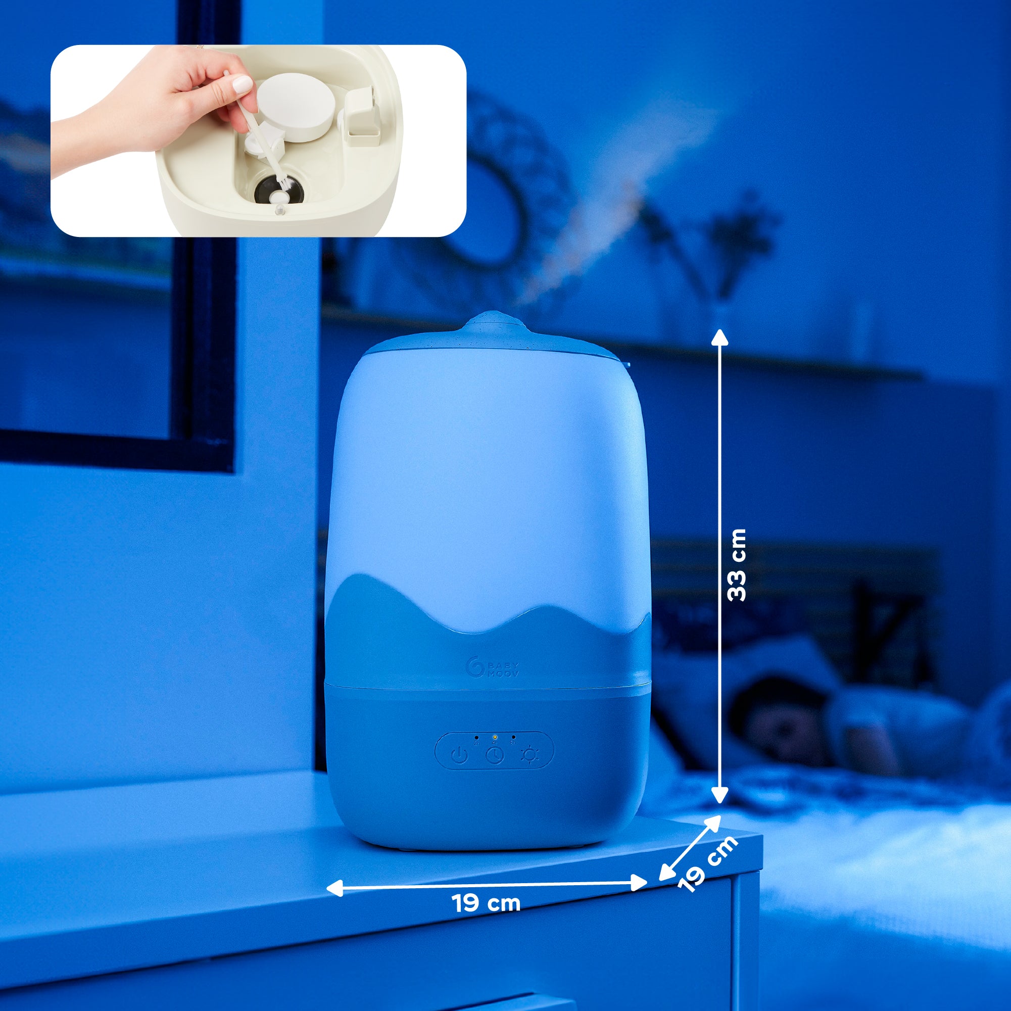 Humidificateur d'air Wave