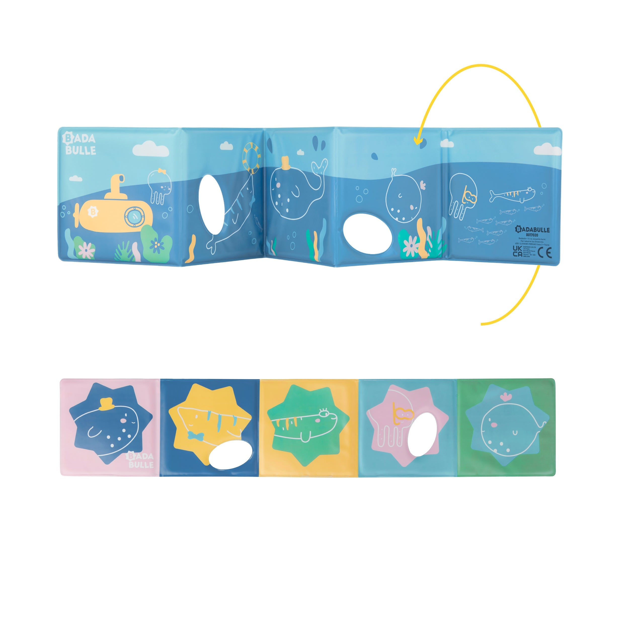 Livre de bain & marionnette
