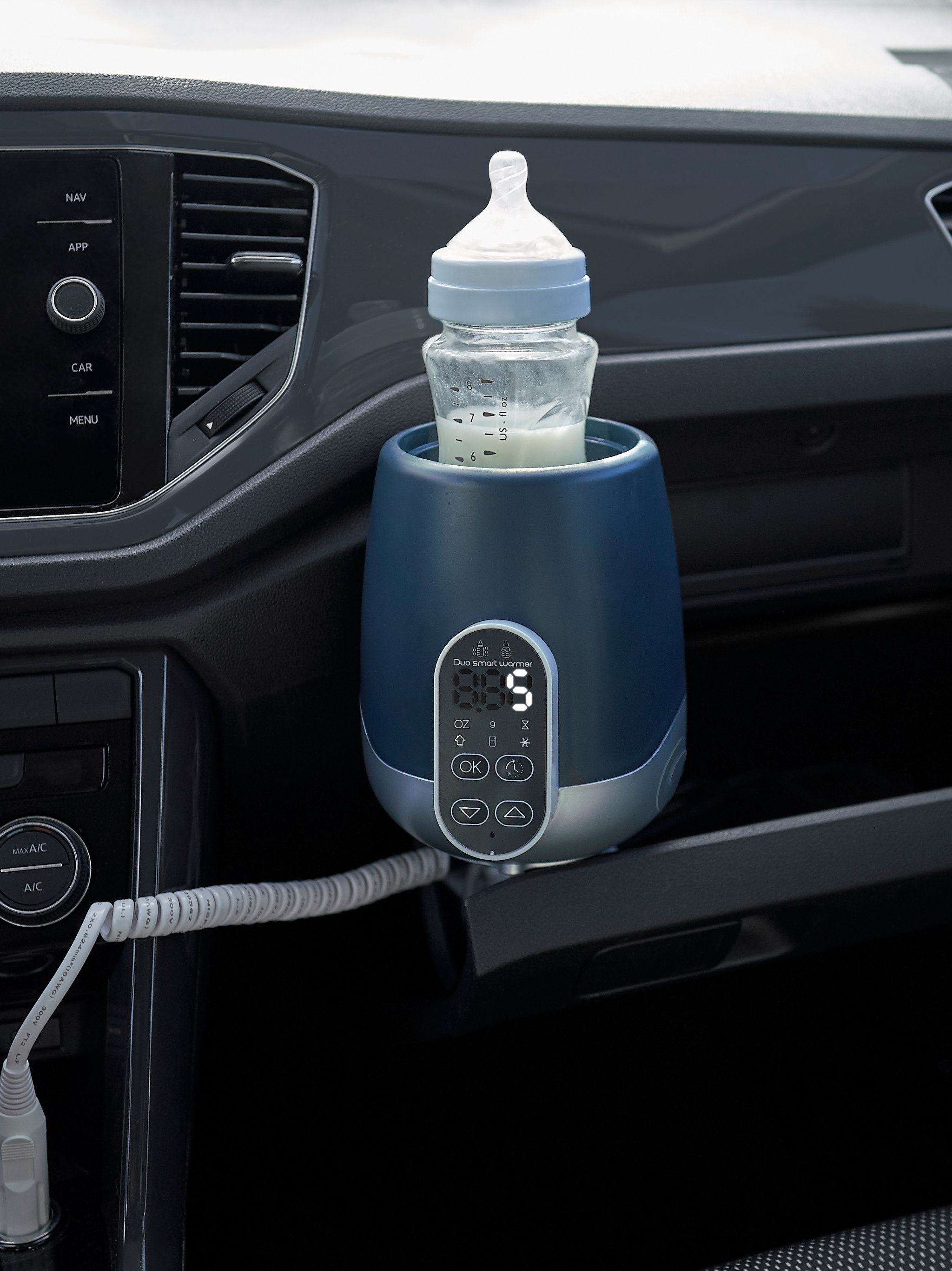 Chauffe-biberons et lait maternel NutriSmart