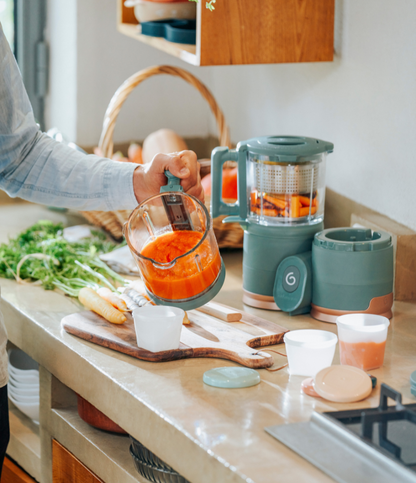 Robot culinaire en verre - Nutribaby Glass