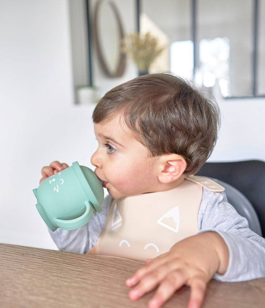 ISY CUP - Tasse à paille en silicone