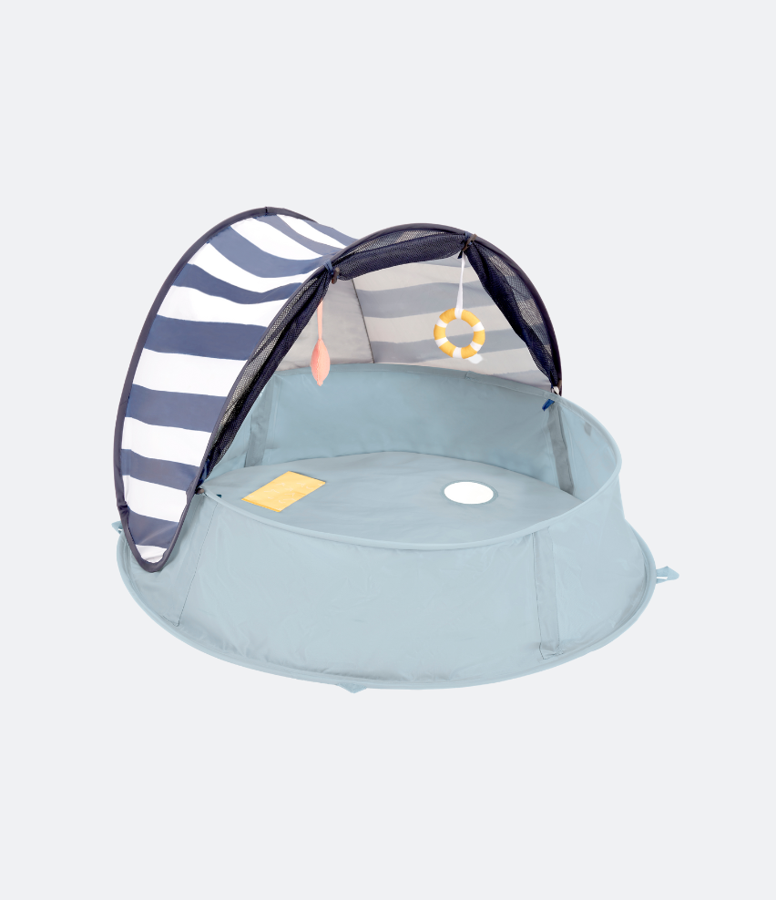 Aquani Anti-UV Mariner: Speeltuin, extra bed, watertappunt