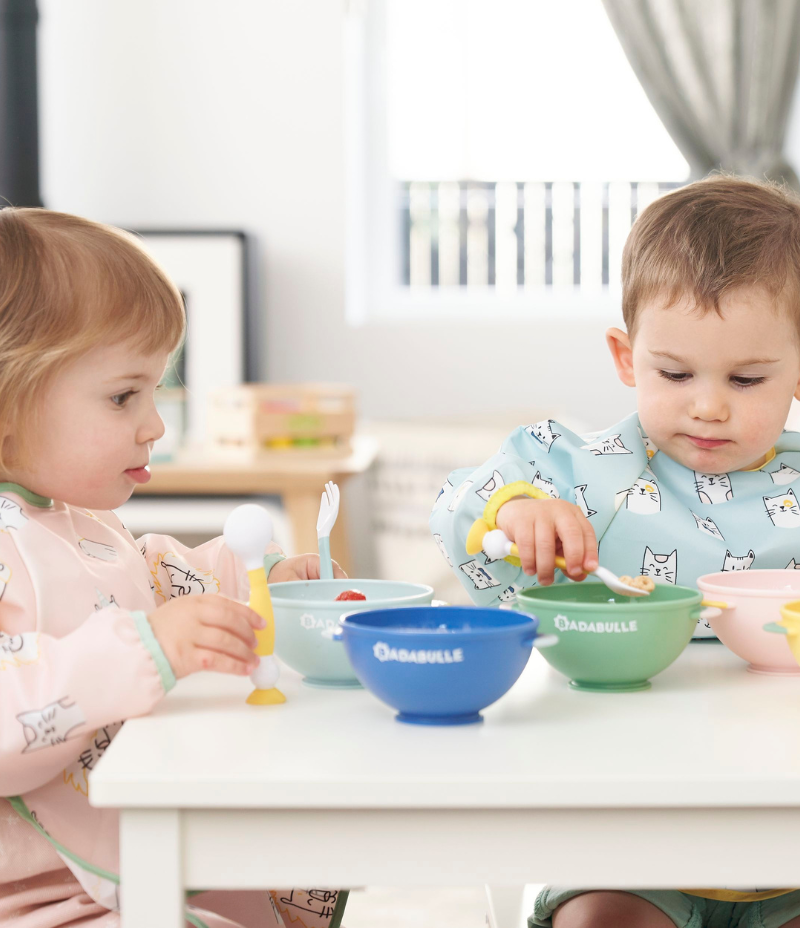 Couverts d'apprentissage flexibles - dès 6 mois