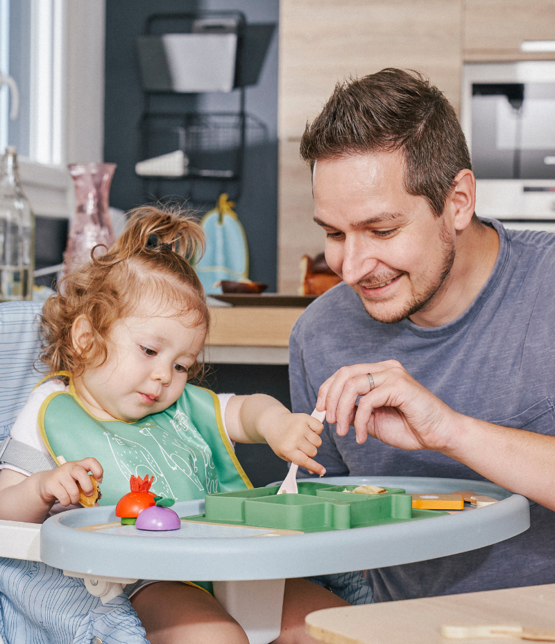 Chaise haute ultra compacte