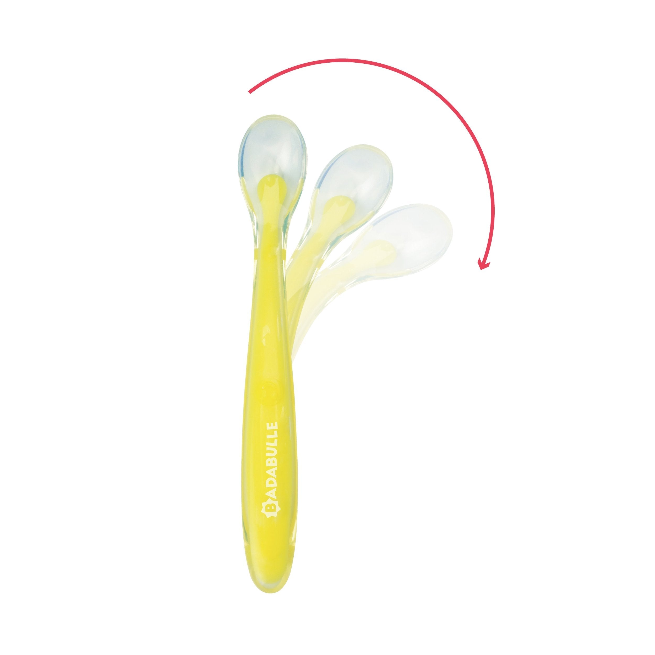 Lot de 6 cuillères en silicone