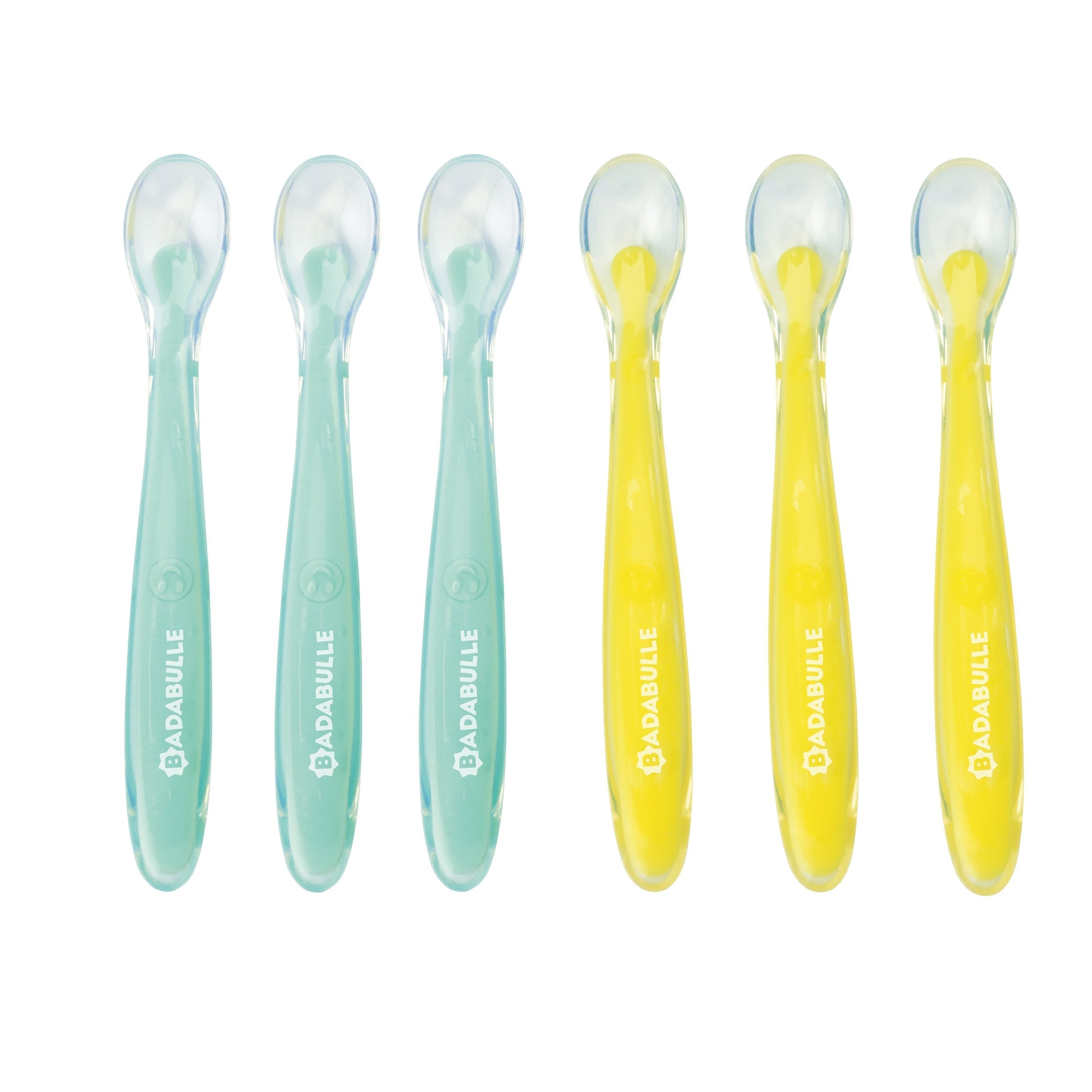 Lot de 6 cuillères en silicone