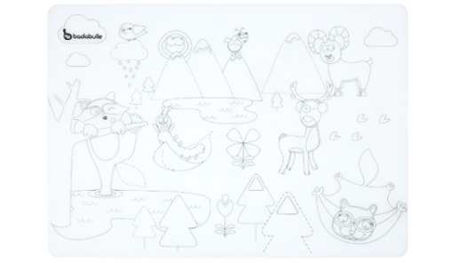 Placemat inkleuren