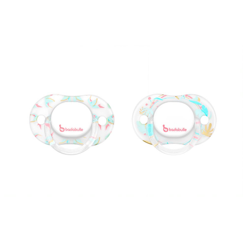Lot de 2 Sucettes Physiologiques 6-12 mois