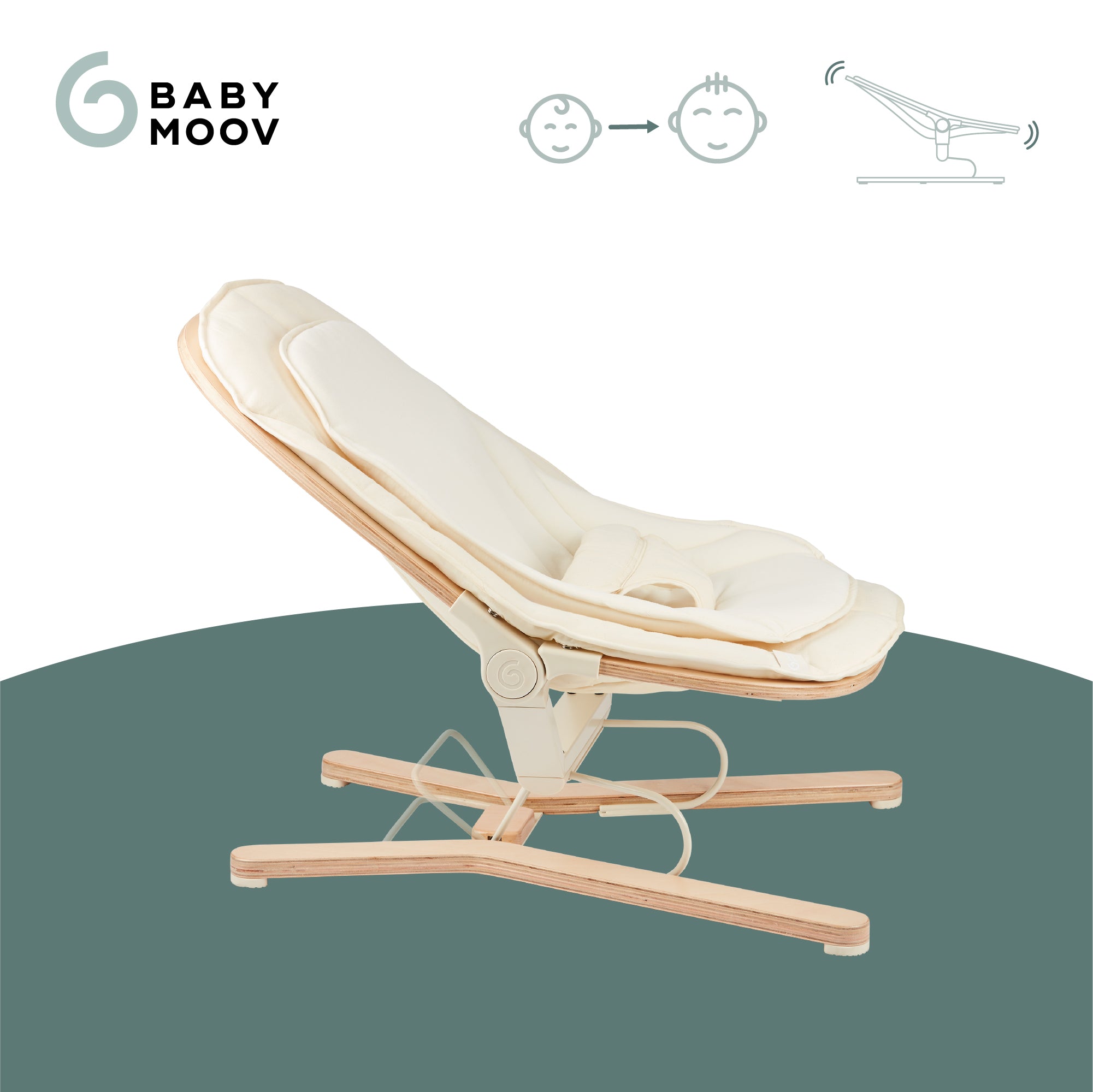 Transat bébé en bois Swoon Flow – Babymoov