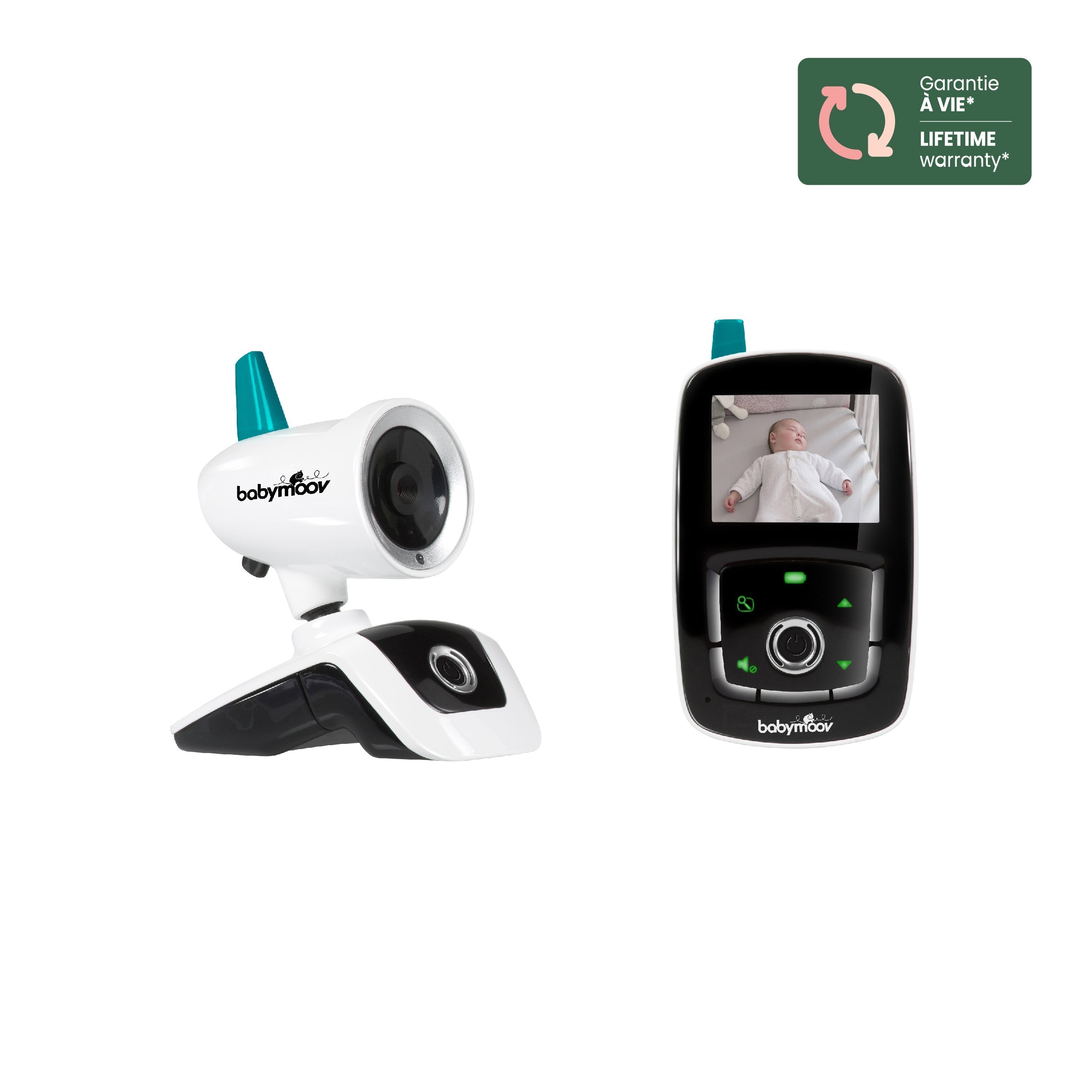 Babyphone Vidéo - Caméra orientable 360°