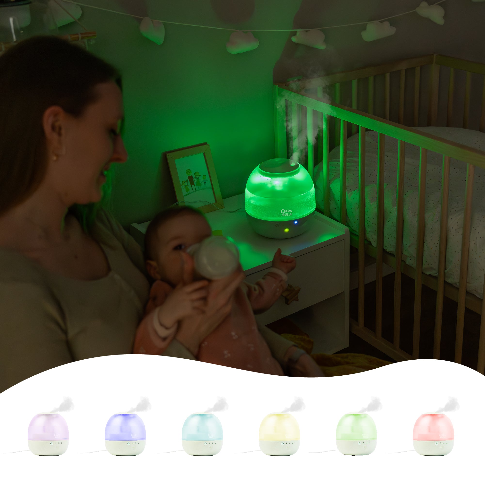 Humidificateur-veilleuse Bubble