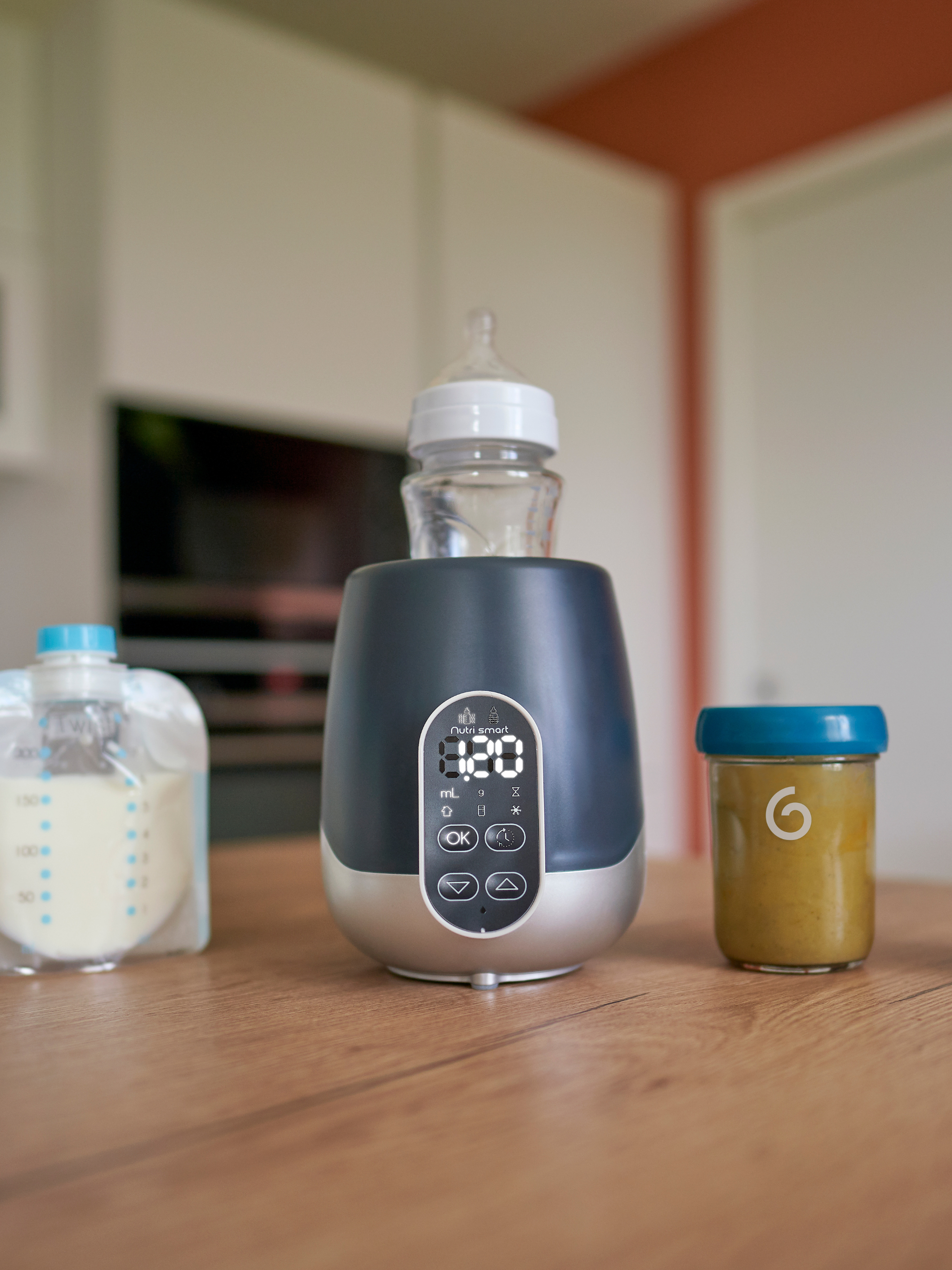 Chauffe-biberons et lait maternel NutriSmart