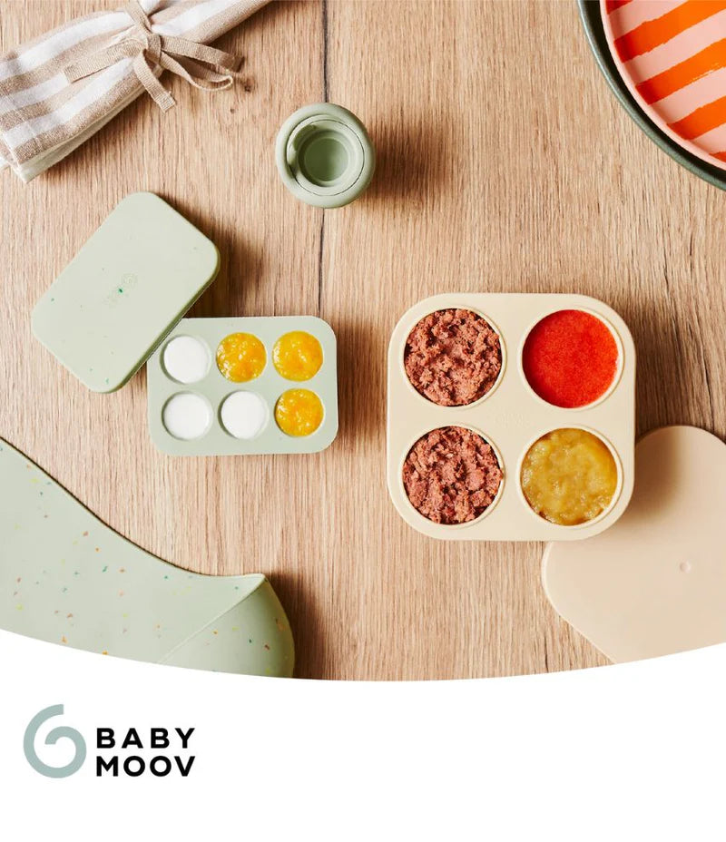 Set de contenants en silicone et grignoteuse