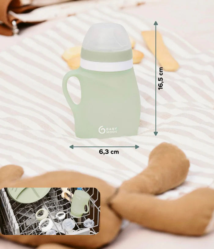 Gourde en silicone 6m+ 150ml