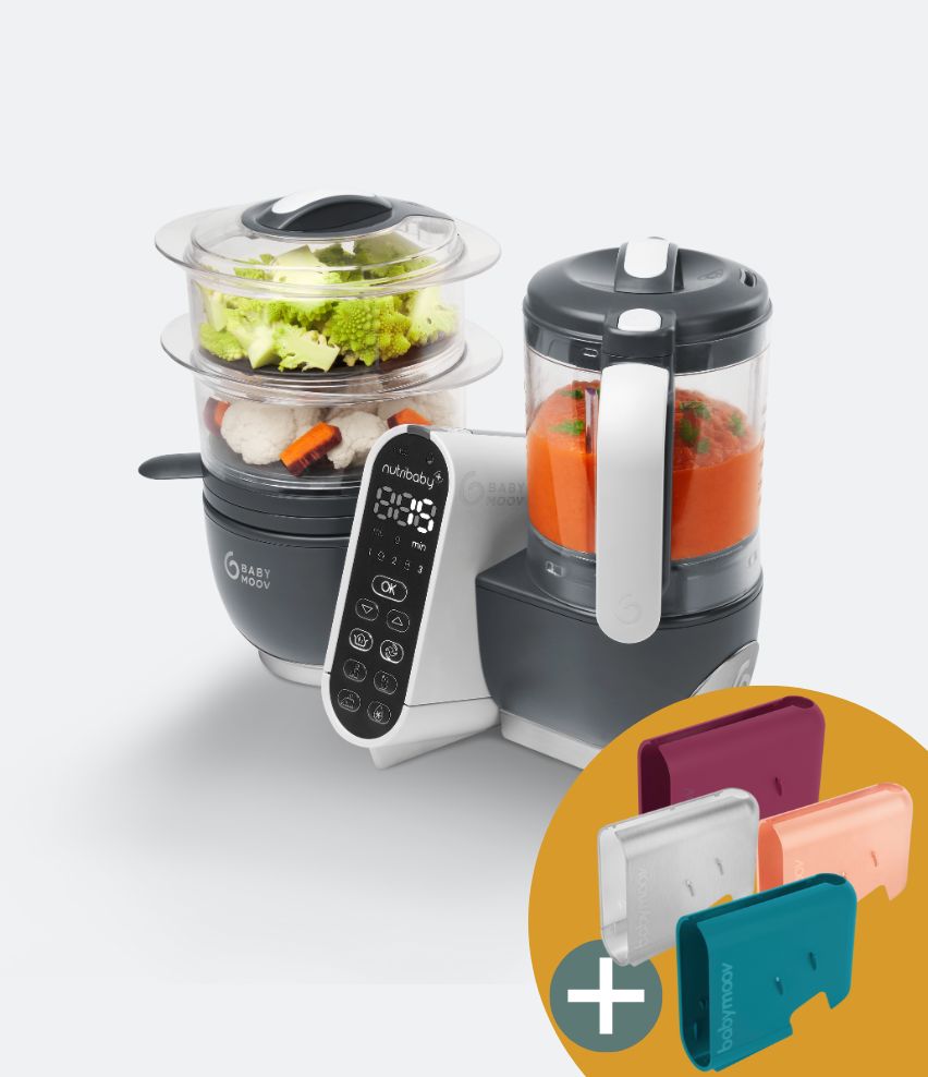 Nutribaby(+) - Robot culinaire multifonctions Industrial Grey